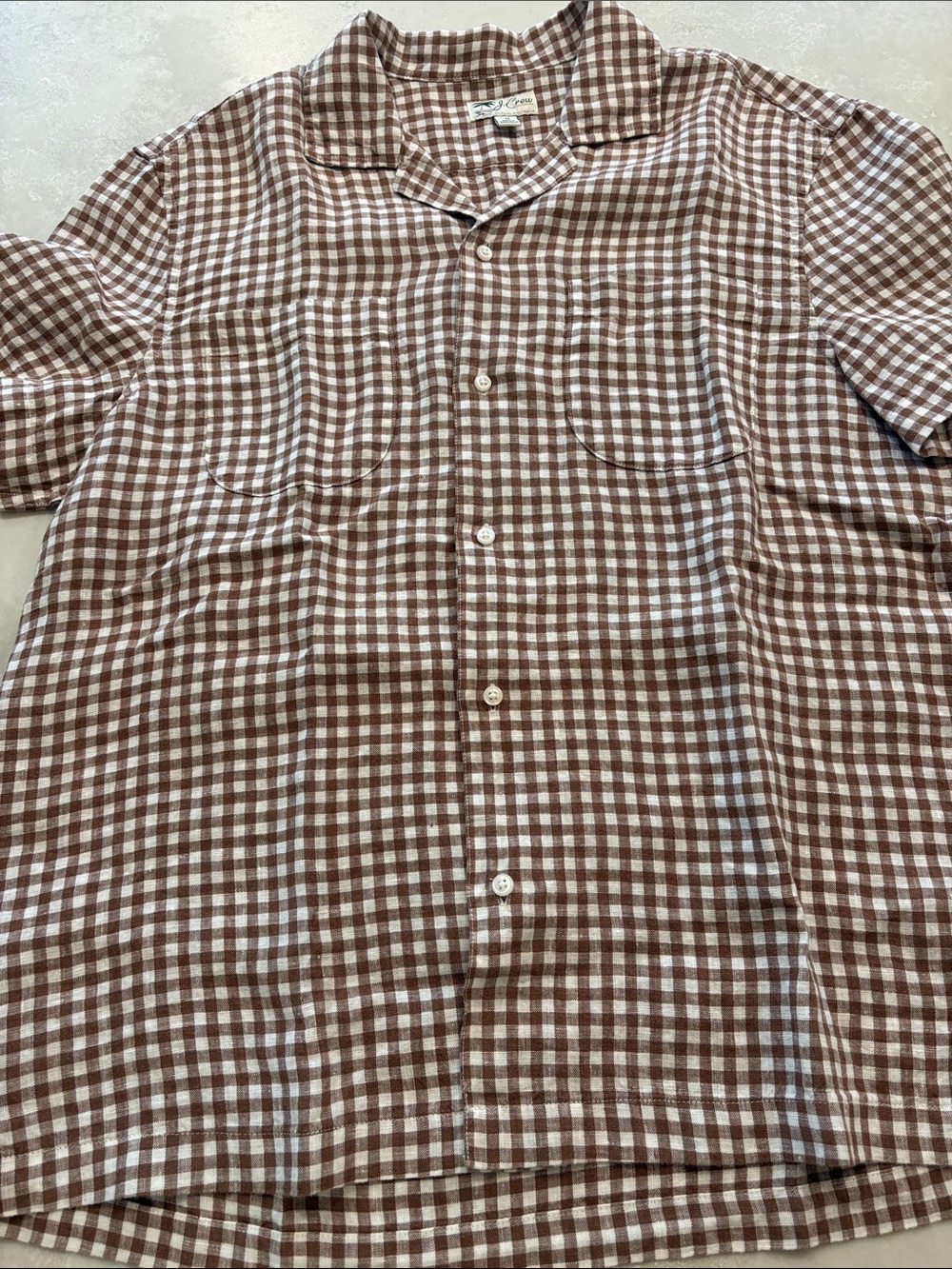 J Crew Linen Shirt